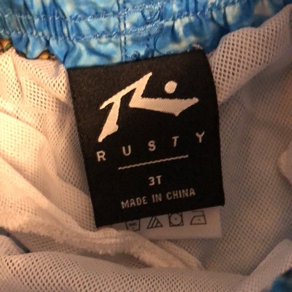 Rusty Boys Bathing Suit Size 3T - Picture 3 of 3